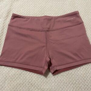 Women's Pink Athletic No-Ride Shorts 3” Inseam